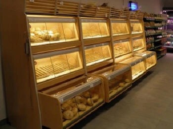raft comercial metalic pentru produse diverse
