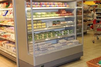raft frigorific pentru produse lactate