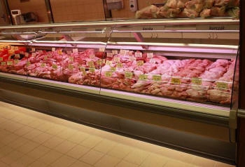 vitrină frigorifică cu iluminare LED profesională
