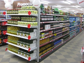 raft comercial pentru produse premium