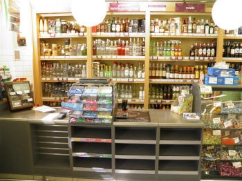 stand de casă modular pentru supermarket
