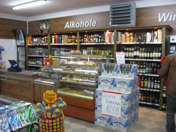 stand de casă tip chioșc autonom