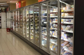 raft frigorific pentru produse proaspete