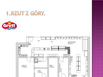 vizualizare 3D pentru supermarket cu rafturi