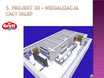 design magazin cu zone frigorifice integrate